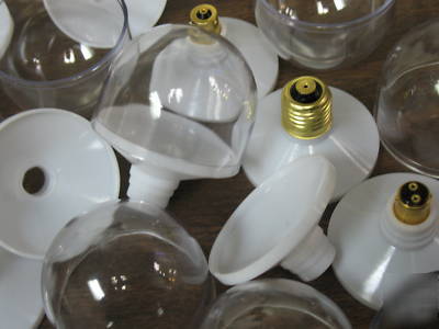 Parts make 10+ led clr G25 bulbs sc dc e-27 medium base