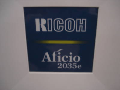Ricoh AF2035E copier w/print & scan
