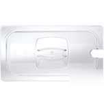 Rubbermaid 1/6 cold food pan cover - notched