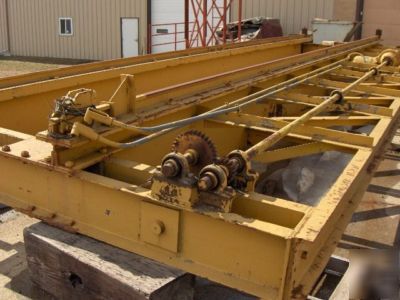 Shawbox 20 ton bridge crane 36'
