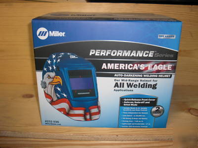 New in box millermatic performance auto change hood