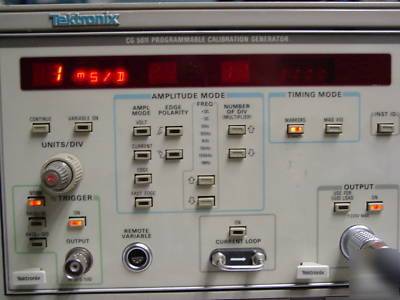 Tektronix CG5011 programmable calibrarion generator