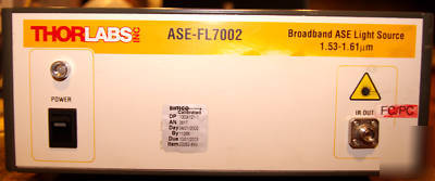 Tholabs ase-FL7002 c+l broadband source (1.53~1.61UM)