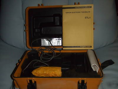 Topcon etl-1 electronic theodolite