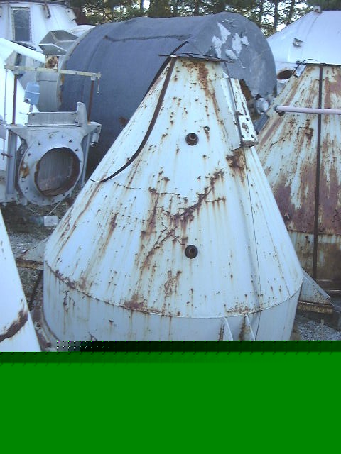 25 cubic feet. carbon steel hopper
