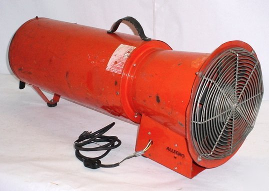 Allegro 9514-25 axial blower w/ canister & 25' hose