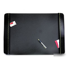 Artistic office products bonded leather desk pad