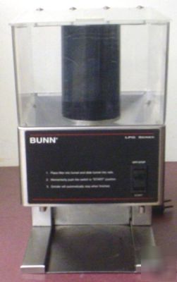 Bunn lpg coffee grinder