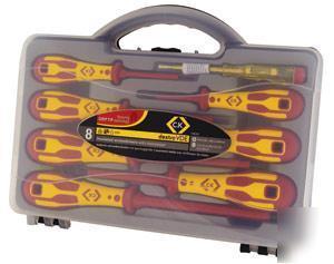 Ck 8 pc dextro vde insulated screwdriver set c.k