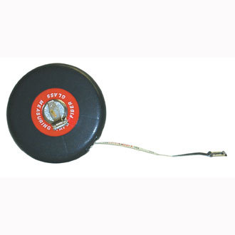 Closed reel tape measure -- 100 foot