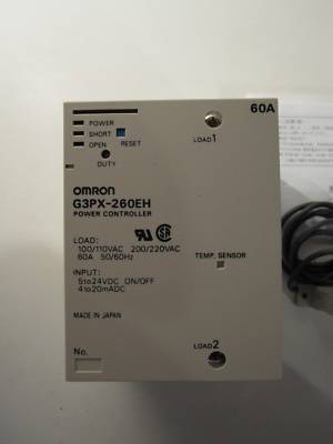 New omron G3PX-260EH-CT10 ssr power controller 60A 