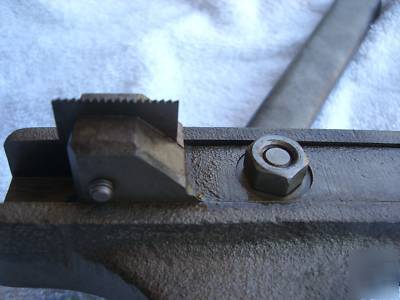 South bend lathe mica undercutting attachment