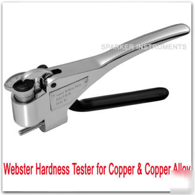 Webster hardness tester for copper&copper alloy,w-B75B