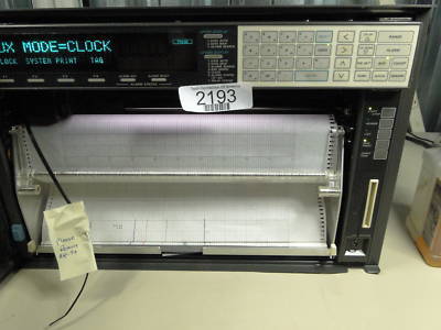 Yokogawa HR2400 hybrid recorder 10 channel