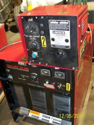 Lincoln cv-400 400 amp mig welding machine 460V 3-phase