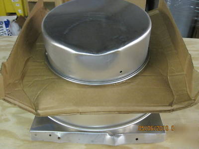 New dayton 3 speed roof vent aluminum 115 volt