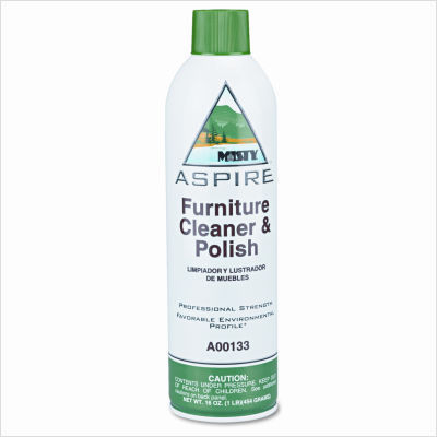Aspire furniture cleaner & polish, 16-oz. aerosol can