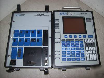 Ctc t-star 1000 t-carrier analyzer simulator t-1000-cam