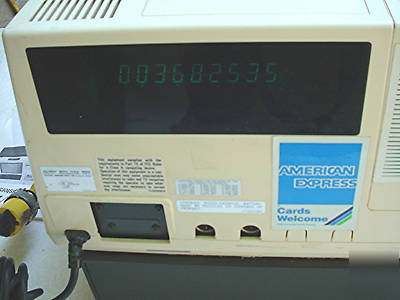 Esper 7810 electronic cash register 4 restaurant as-is