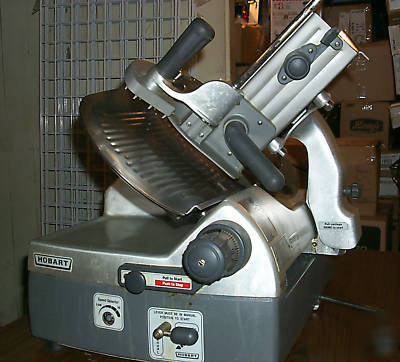 Hobart 2912 countertop automatic meat slicer - quiznos