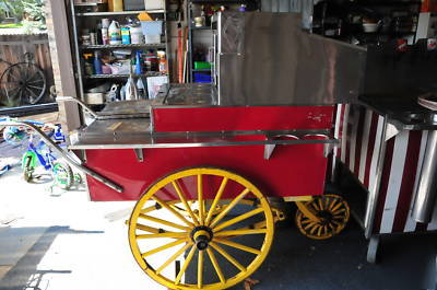 New classic york hot dog cart unique bus opportunity 