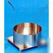 New lift-off funnel cake mold w/ platform - 6''