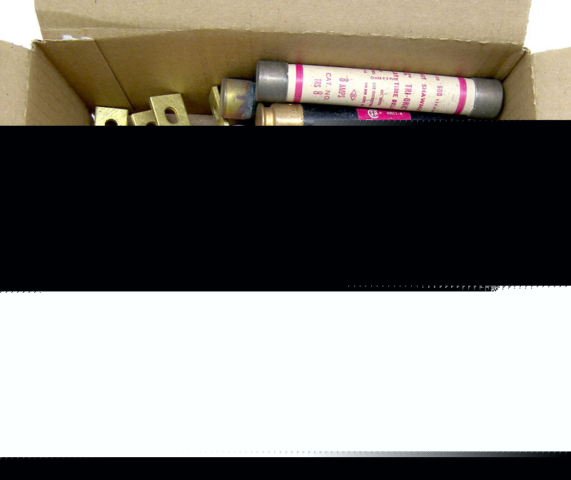 New lot 33 fusetron buss shawmut reliance one time fuse 