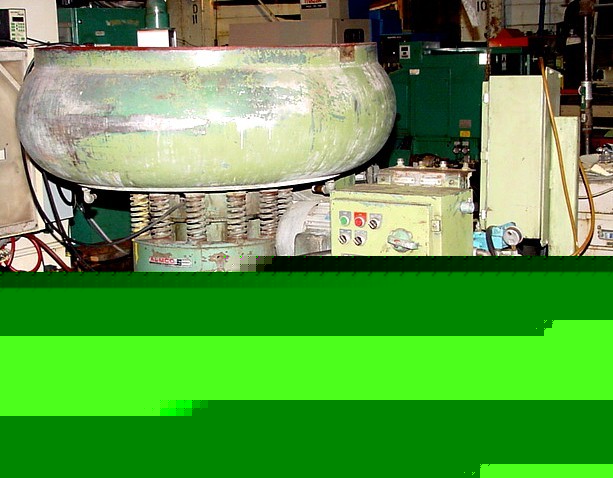 20 cu. ft. almco model or-20 vibratory finishing mill