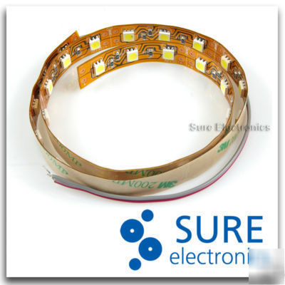 1 pcs smd smt white led light strip bar 5060 3M tape