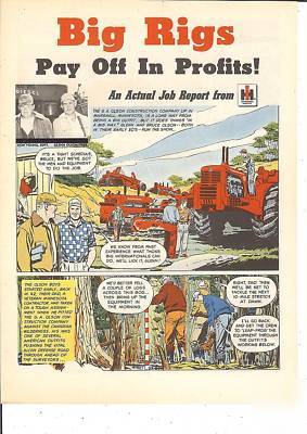 9 â€œbig redâ€ international td-24 4PAGE color ads 