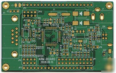 Atmel AT91SAM7S64 /128 / 256 pcb for a breadboard.