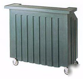 Cambro outdoor bar - portable cambar in green