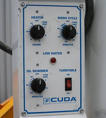 Cuda rotary parts cleaner H20-2848 3PN 460V 60HZ 