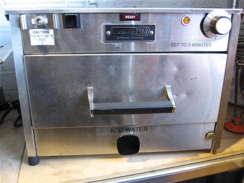 Ember glo steam range very good condition