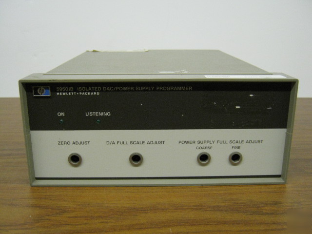 Hp agilent 59501B power supply program