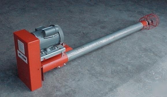 10 inch utility bulk feed tank auger 22' long jet flow