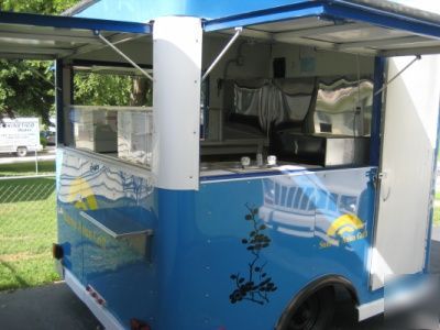 9 x 8 food concession vending trailer