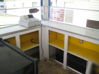 9 x 8 food concession vending trailer