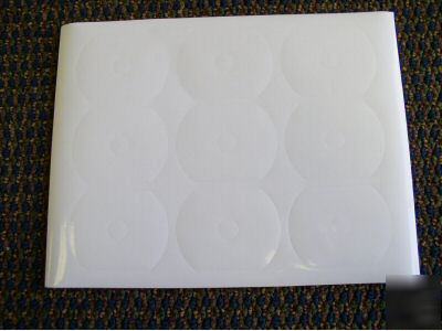 900 high gloss white label for bizcard cd-r, 9 up MB2