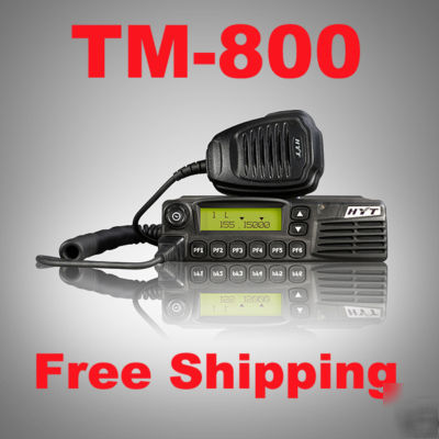 Hyt tm-800 uhf 25W/45W 256 zones mobile two-way radio