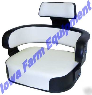 Ih/farmall seat 3 piece cushion kit & 3 piece brackets