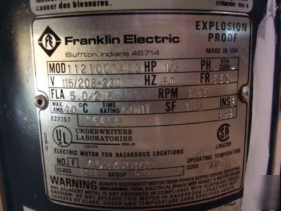 Metering pump, eva durameter-ex w/platform & cord: used