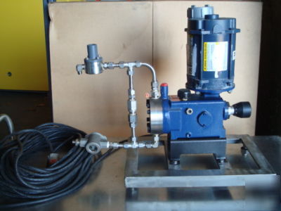 Metering pump, eva durameter-ex w/platform & cord: used