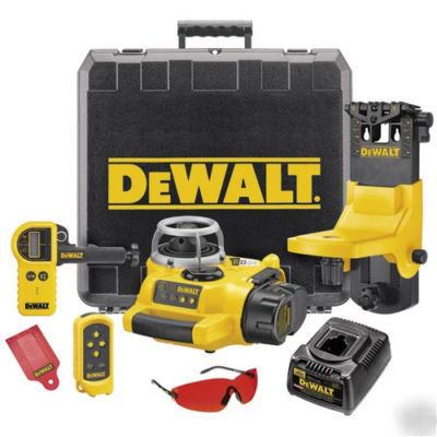 New dewalt DW077KITW DW0772 detct/selfleveling rotlaser