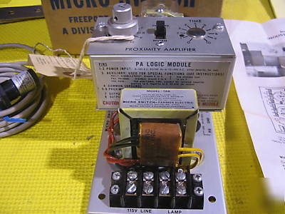 Nos microswitch ps-1, PA3, trb set complete works 