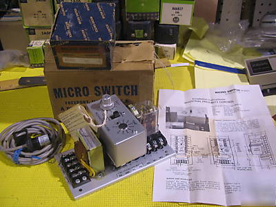 Nos microswitch ps-1, PA3, trb set complete works 