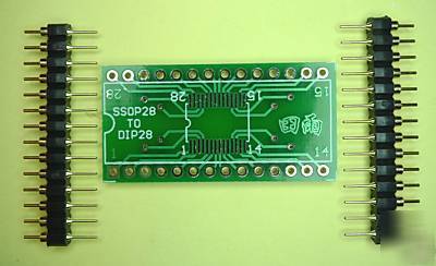 SSOP28 TSSOP28 to DIP28 PCM2902 AD1955 CS4398 AD1852