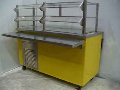 Used colorpoint salad bar / cold bar model 60-cft-eb 