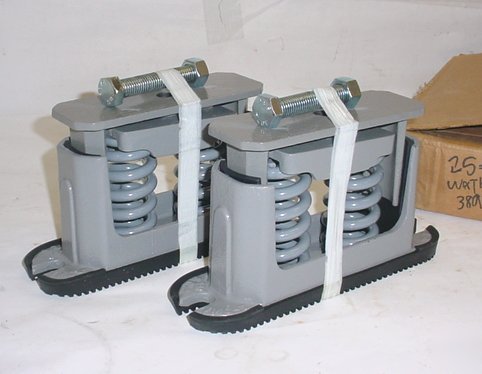 Vmc group curb & base mount shocks set pair equipment
