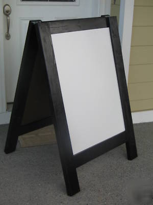 New a frame sign message sandwich sidewalk board in box